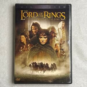 Lord of the Rings Fellowship of the Ring (2001) DVD 2-Disc Widescreen Edition